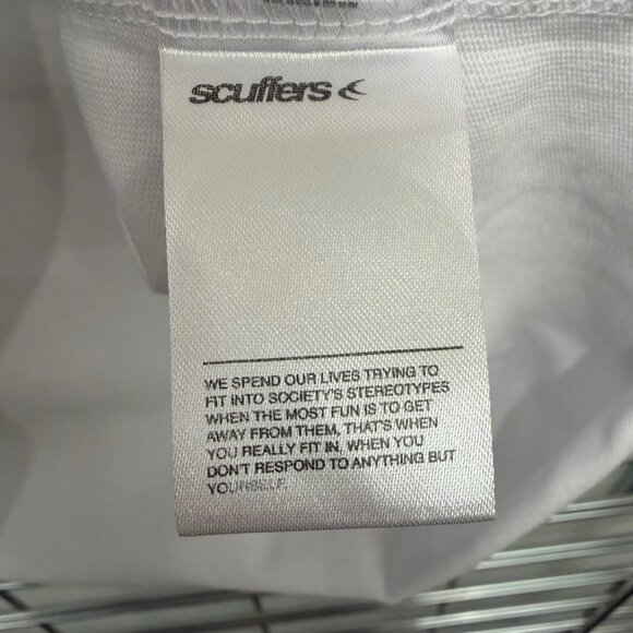 Scuffers Snake White T-Shirt size M - Picture 5 of 5